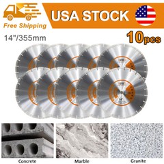 Diamond Saw Blade Segmented Concrete Blade Dry/Wet for Masonry Granite 6/9/14”