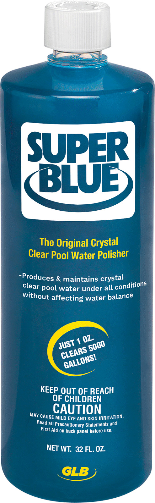 GLB Super Blue Clarifier 32oz. (Pack of 4) gallery