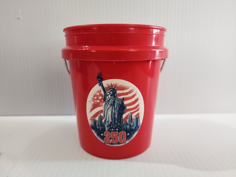 America 250 Mini Bucket Available in Red, White, Blue 9 Different Logos Lowe's gallery