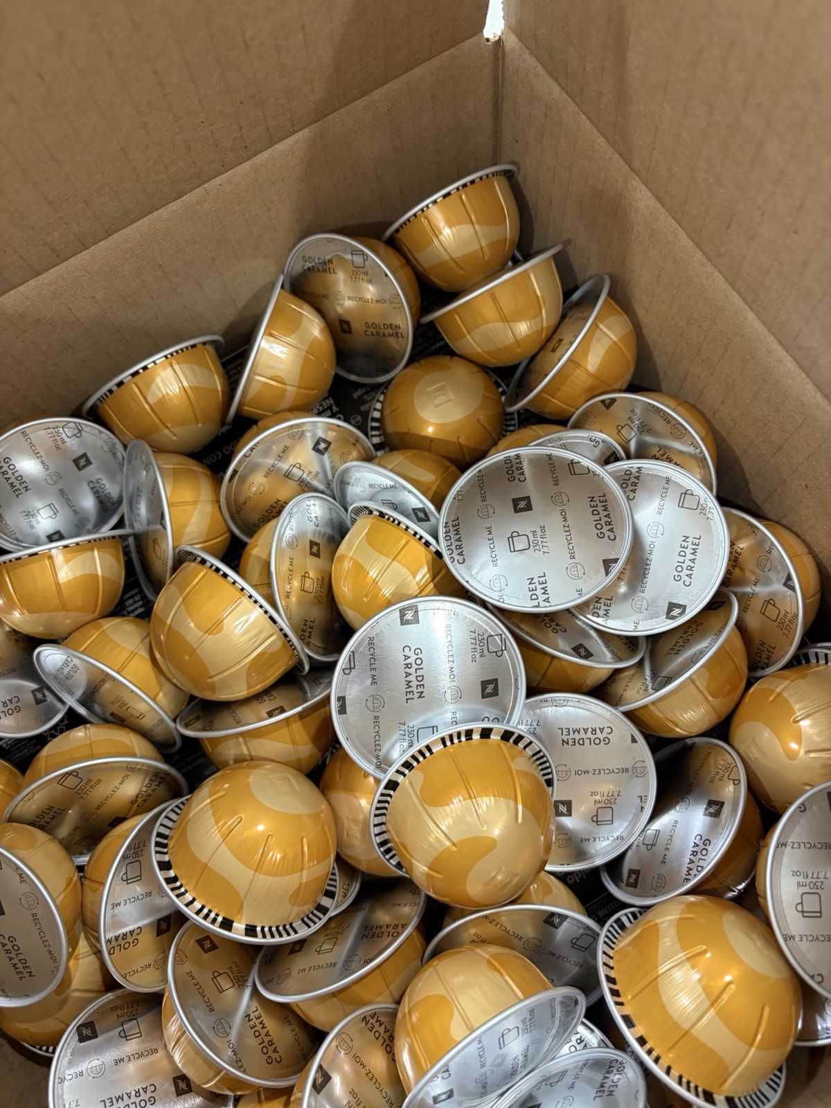 Nespresso Vertuoline Golden Caramel Coffee, 100 Pods 7.77 OZ BULK/LOOSE 06/30/26 gallery