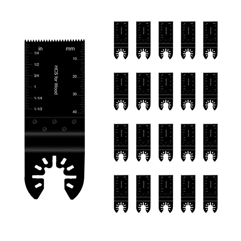 20XUniversal Saw Blades Oscillating Multi Tool Wood Metal Plastic Cut For Makita gallery
