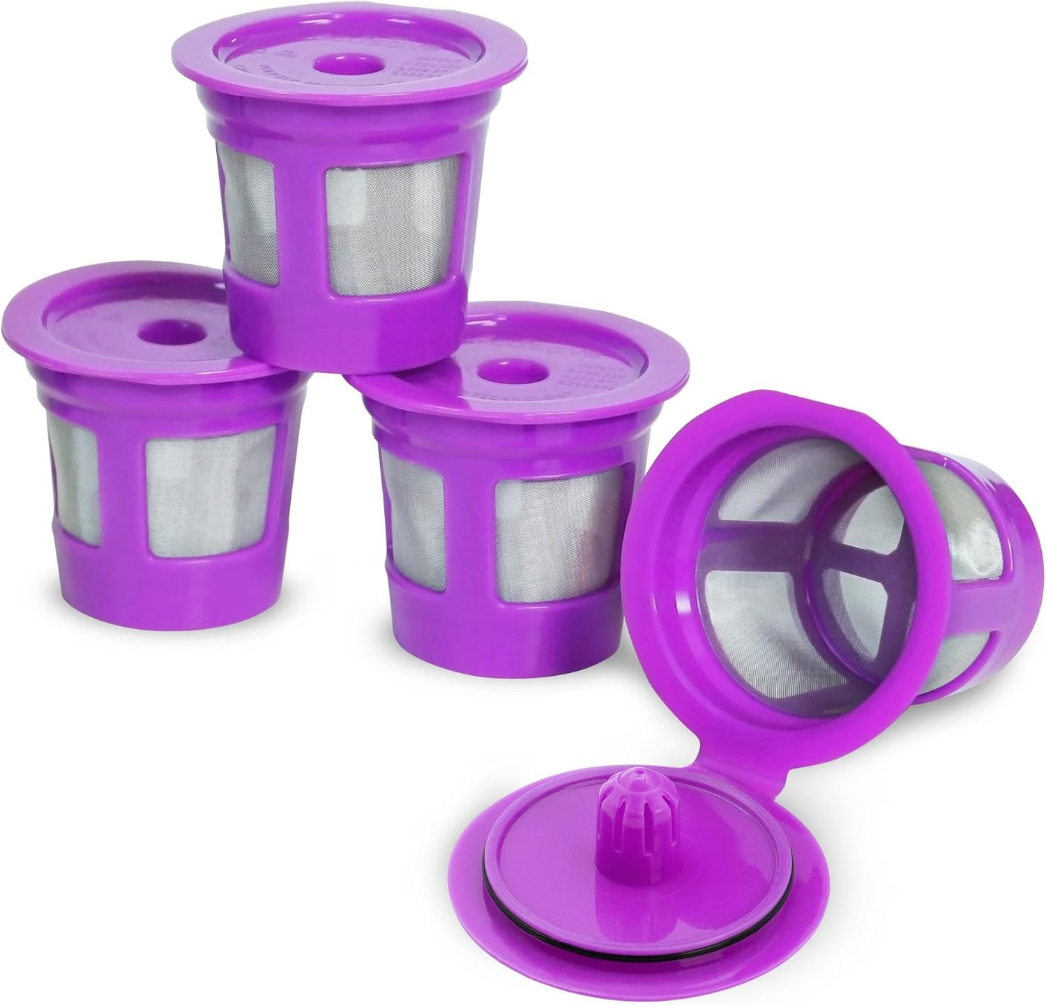 1-Stream Cafe Save Reusable K Cup Coffee 4-Pack Purple gallery
