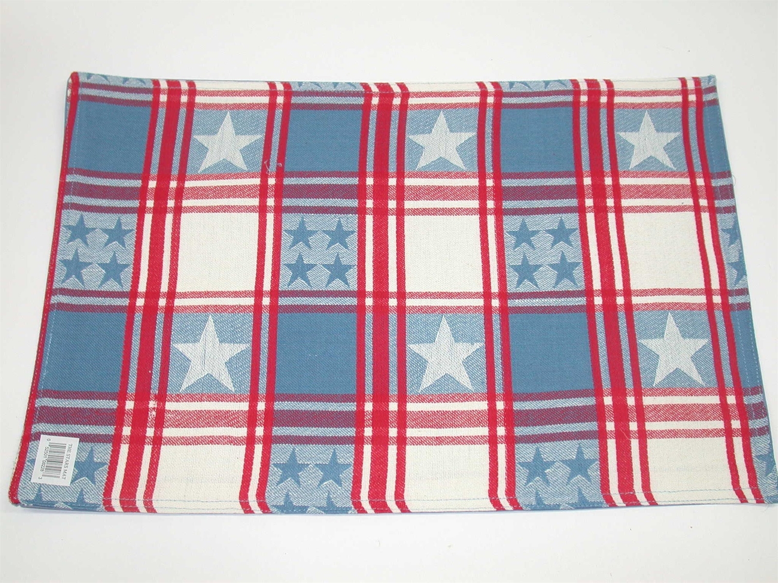 (4) Lintex Reversible Placemats ~ Stars & Stripes ~ 14" x 19" **NEW** gallery