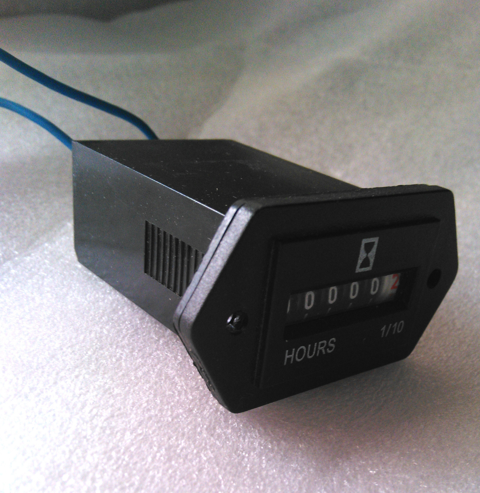 Hour Meter- Generator or any 120 Volts AC 60 hz with lead easy installing 120V gallery