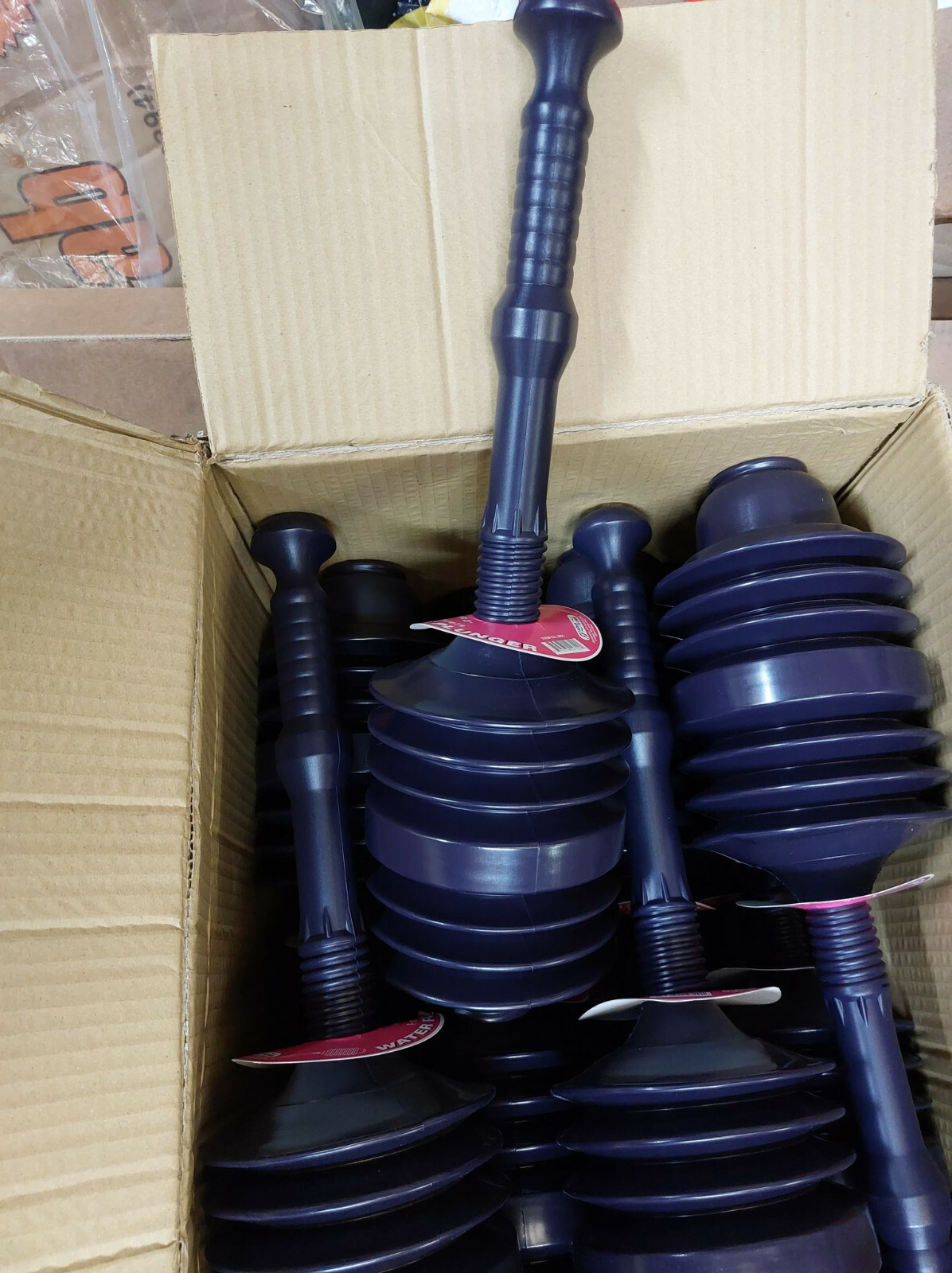 (12 Pack) AquaPlumb 1472 Not Applicable Water Force Plunger For all Toilets, 23" gallery