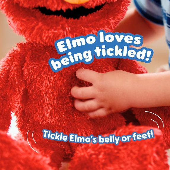 Tickle Me Elmo Giggle Max 18-inch Interactive Plush Toy 18 months+ gallery