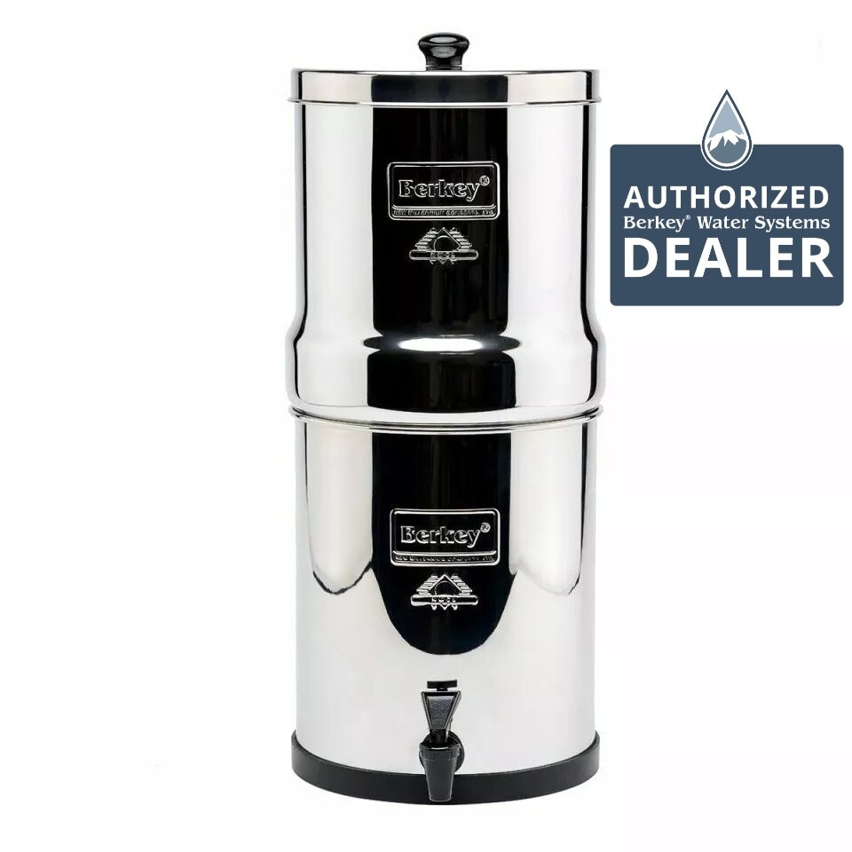 Big Berkey Water Filter System ~Dealer Blemished~With 2 Brand New Filters gallery