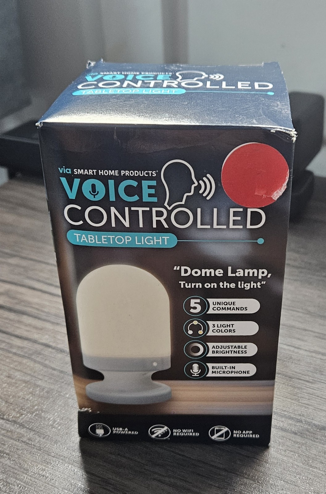 Smart Home Products Voice Controlled Tabletop Light gallery