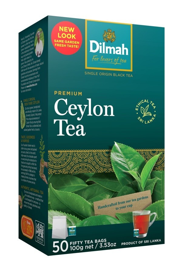 Dilmah Premium Quality Ceylon Tea 50 Bags gallery