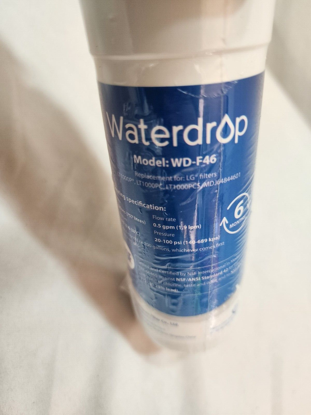 Waterdrop Replacement Filter Model: WD-F46 gallery