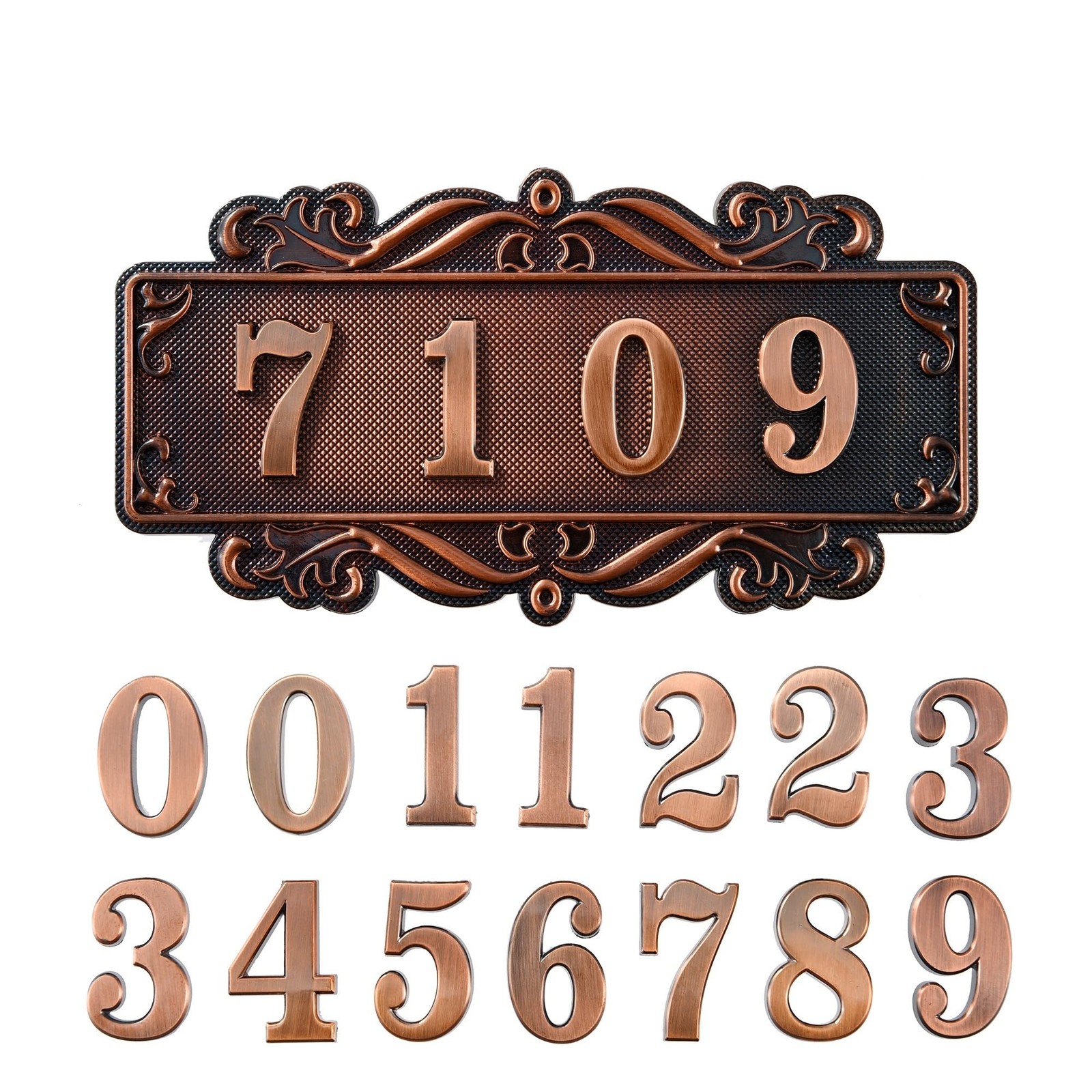 Door Number Plate, Apartment Door Number Sign, House Address Room Number Plaques gallery