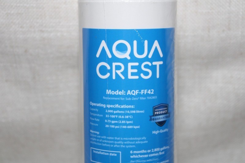 AQUACREST Water Filter Model AQF-FF42 gallery