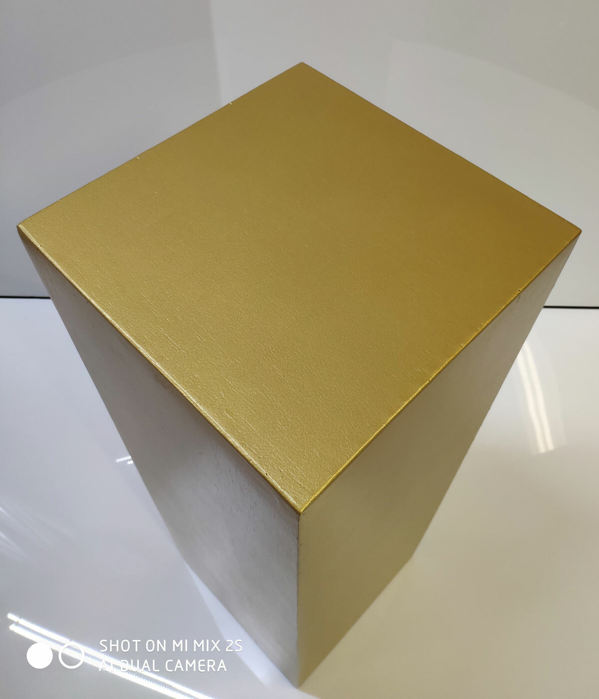 42" Tall GOLD Display Pedestal Stand Riser Column Pillar - Weddings Parties gallery