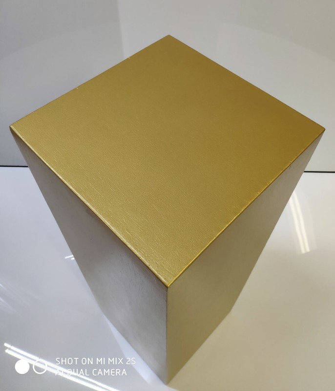 42" Tall GOLD Display Pedestal Stand Riser Column Pillar - Weddings Parties gallery