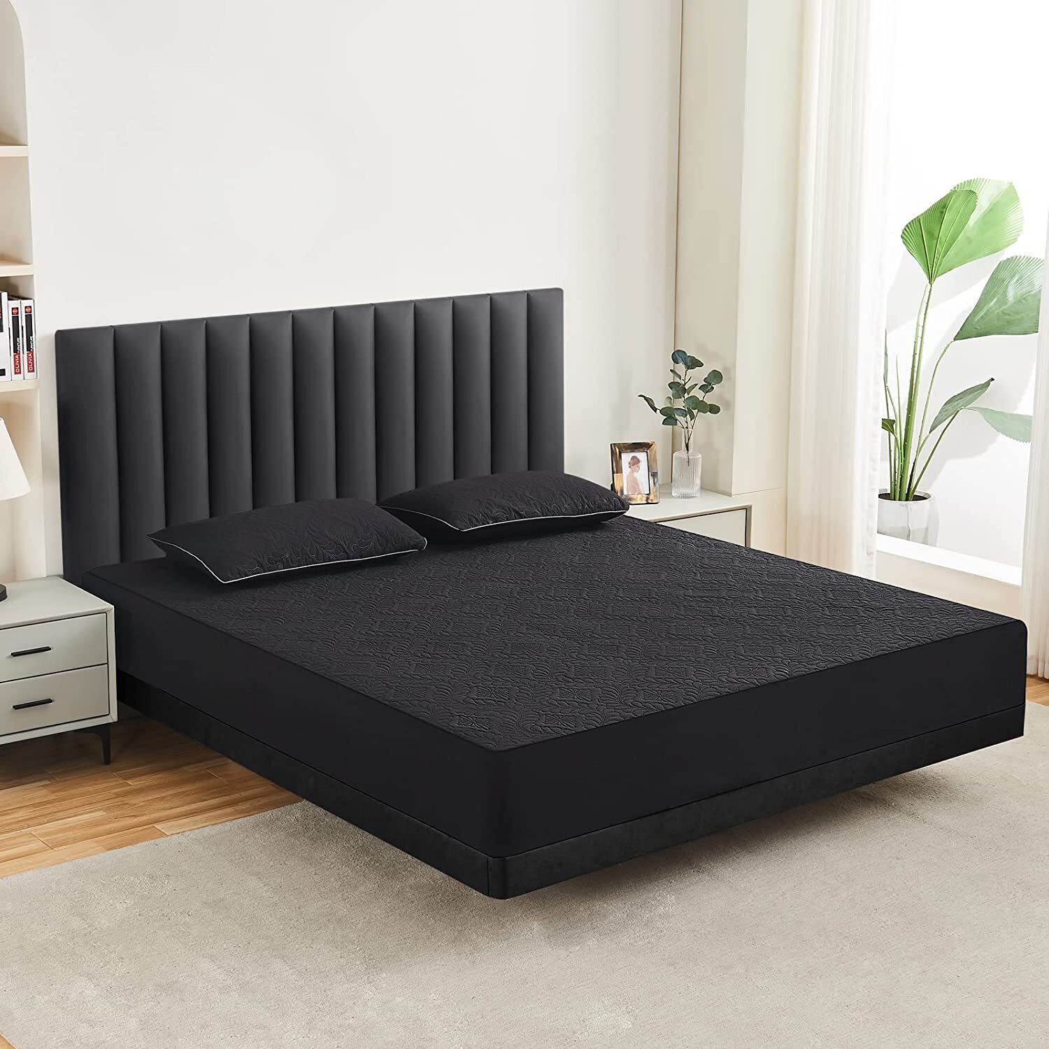 Waterproof Mattress Protector Quilted Fitted Waterproof Mattress Cover gallery