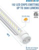 ELEKICO 20-Pack 4ft T8 LED Tube Light 24W 3600LM Daylight 6500K Dual-End gallery