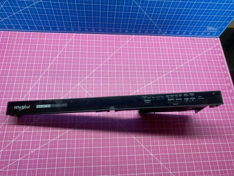 Whirlpool Dishwasher Control Panel (SEE PICS) P# W11589973 W11613564 gallery
