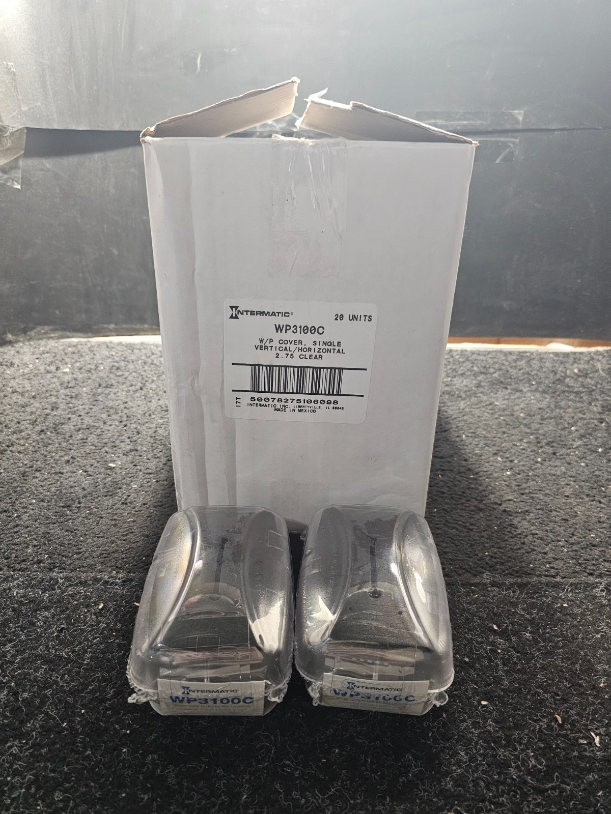 (QTY 20) Intermatic WP3100C Single Gang Vertical Or Horizontal. 2-3/4" Deep gallery
