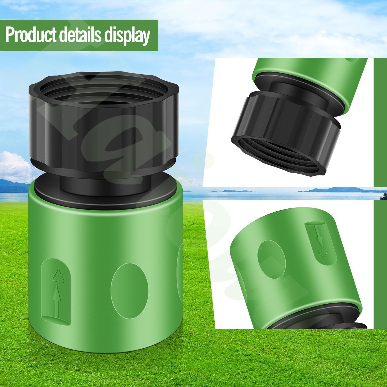 Lawn Mower Deck Wash Kit, Deck Wash Adapter Quick Connect Attachment K gallery