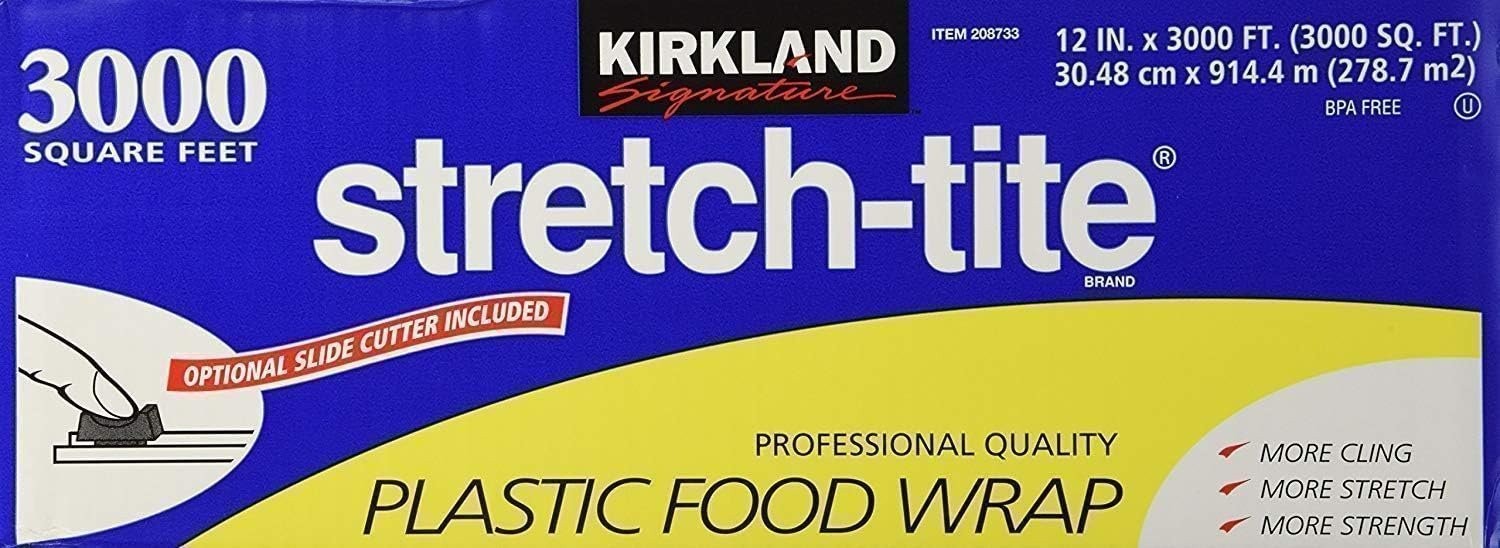 (2 Pack) Stretch-Tite Plastic Food Wrap (6000 SQ. FT, 12" x 3000 SQ. FT Each) gallery