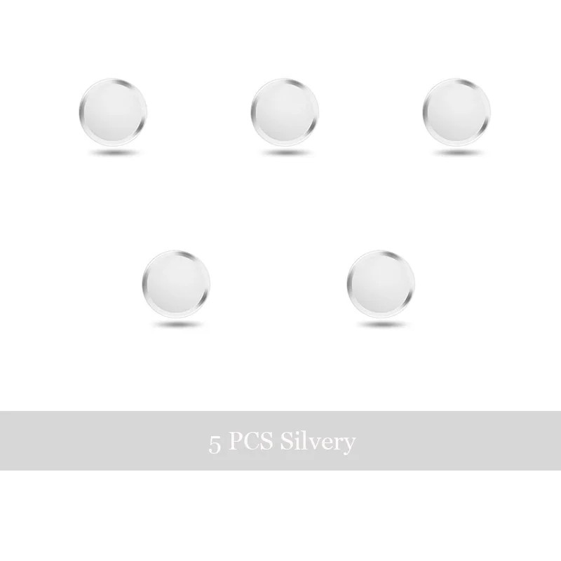 5PCS Home Button Sticker for iPhone 8 7 6S Touch ID Anti-Sweat Protector gallery