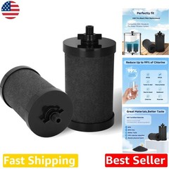 Alexapure 2387 Pro Filter Replacement, 2 Pack Black, 5000 Gal NSF Certified, …