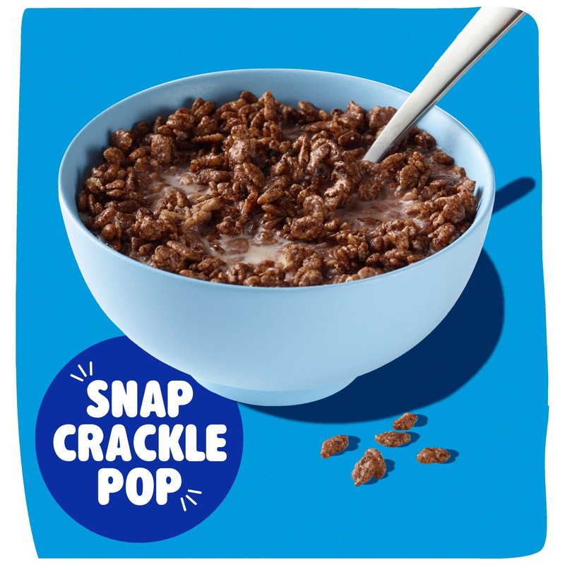 Cocoa Krispies Cold Breakfast Cereal Cups, Kids Snacks, Cereal Cups to Go (12... gallery