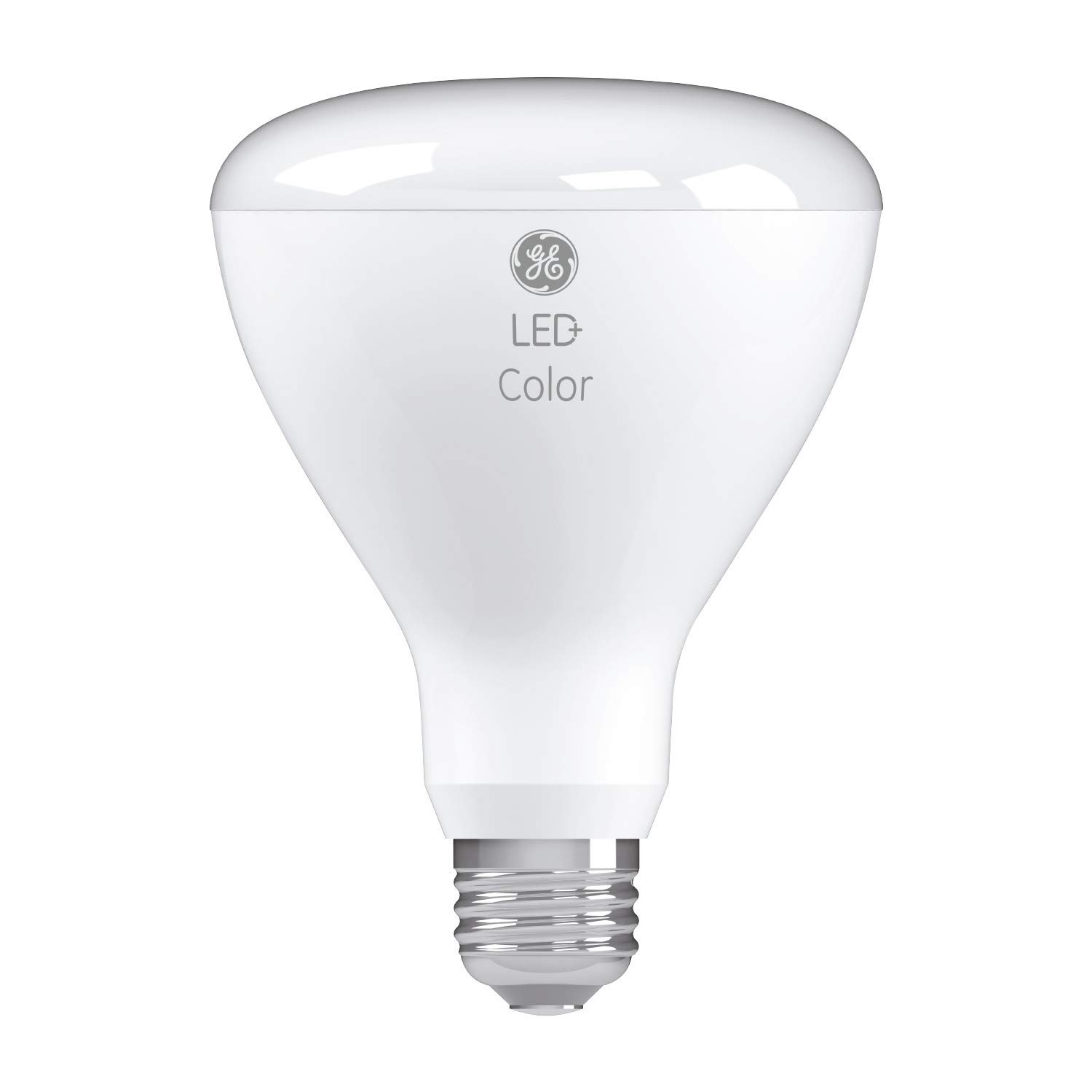 GE LED+ BR30 Soft White/Daylight LED Light Bulb with Remote, 8.5W, No App or gallery