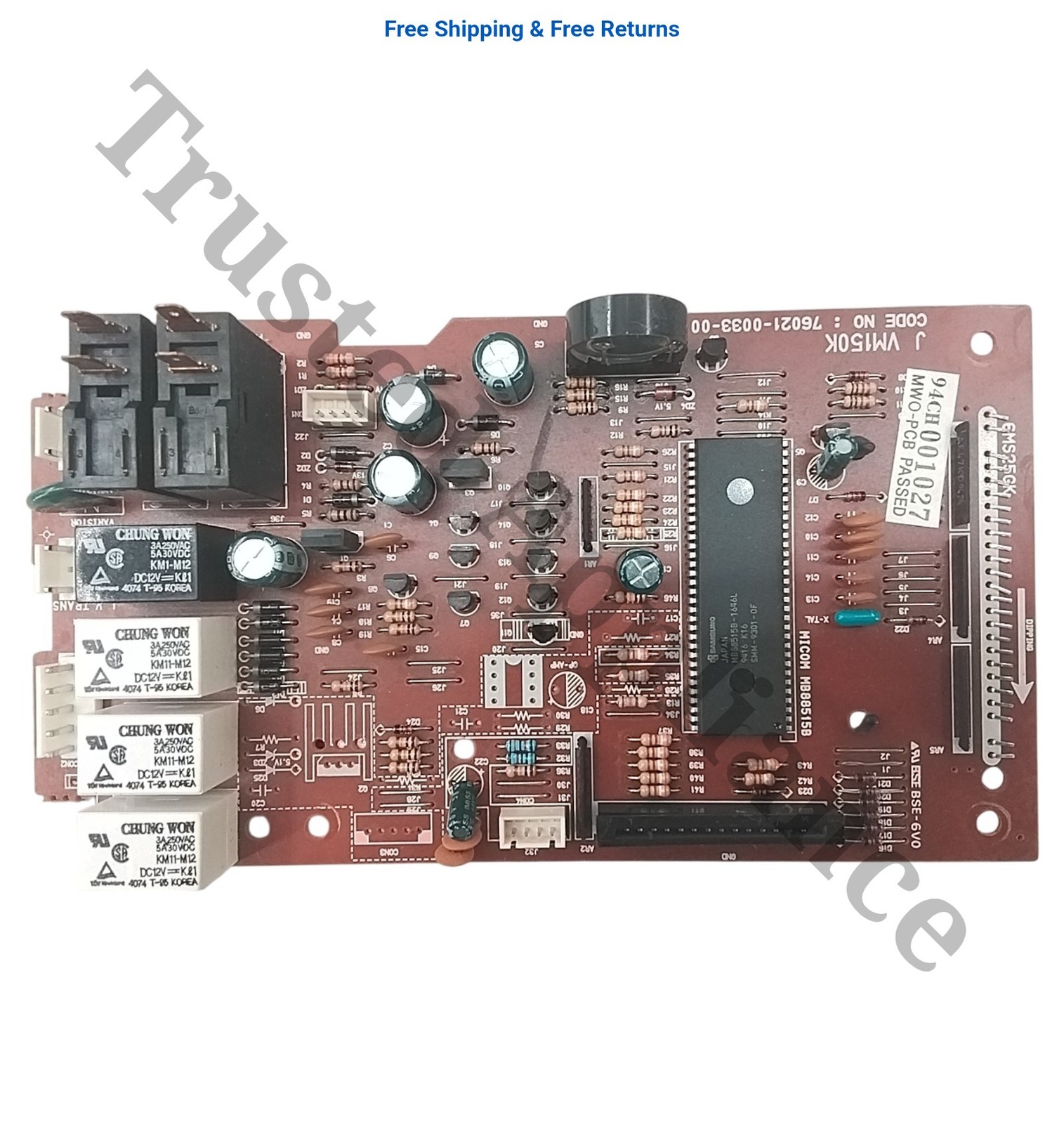 Microwave Main Control Board Electronic Controller PCB 76021-0033-00 gallery