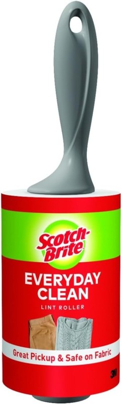 Multi-Purpose Scotch-Brite Lint Roller: 95 Sheets for Easy Pet Hair Cleanup gallery