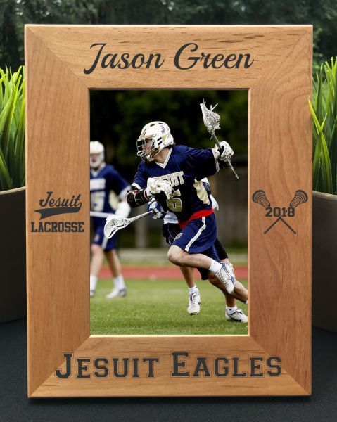 Personalized Engraved // Lacrosse // Picture Frame gallery