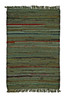 Sturbridge Forest Green Rag Area Rug, 30 x 50 Inches, Hand Woven Cotton gallery