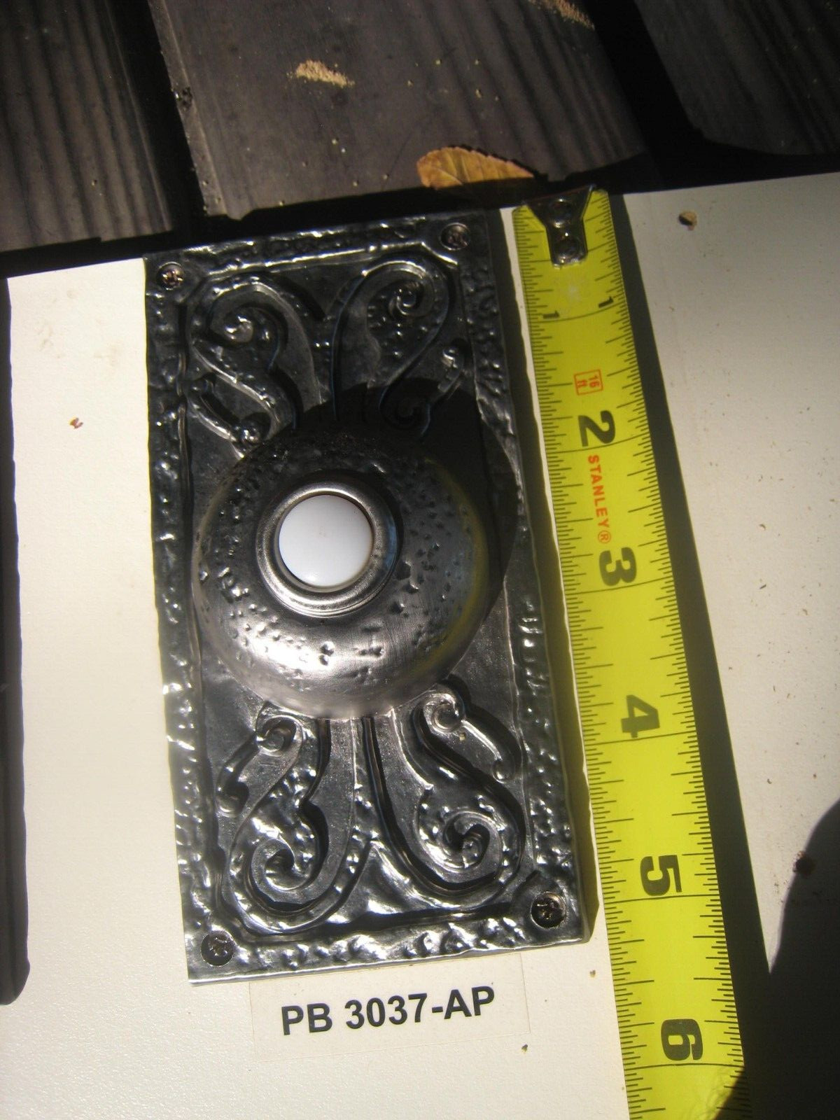 Teiber Craftmade PB3037-AP Traditional Surface Mount Doorbell - Antique PEWTER gallery