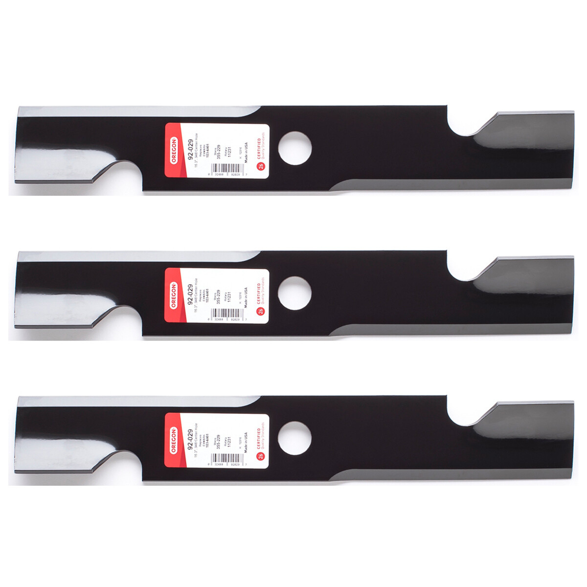 3PK Oregon Standard Blade for 48" Exmark Radius E-Series - RAE708GEM48300 gallery