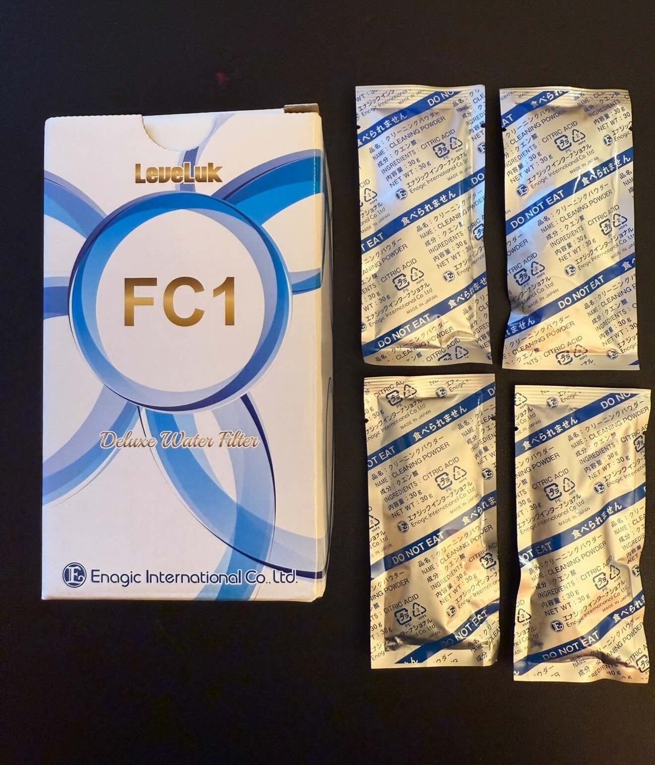 FC1 Filter replacement for KANGEN leveluk K8 and SD501 + 4 Cleaning powders gallery