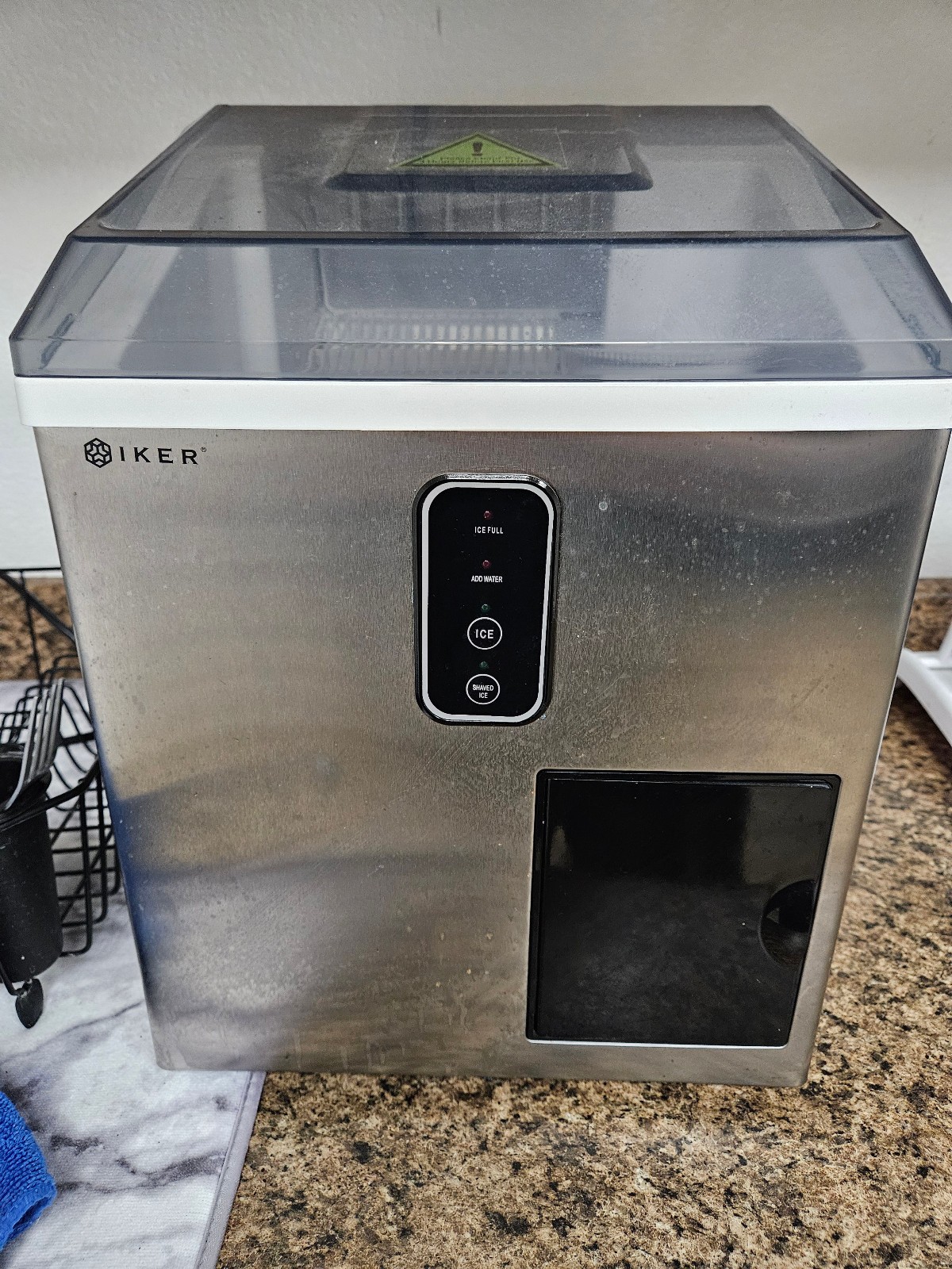2-in-1 IKER Countertop Ice Maker & Shaver Machine 33lbs/24hrs gallery