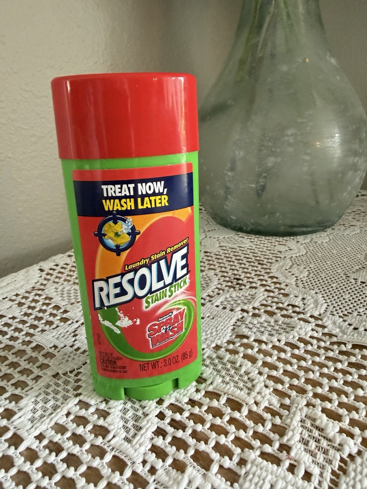 Spray 'n Wash Resolve Laundry Pre-Treater Stain Stick Laundry Stain Remover 3oz gallery