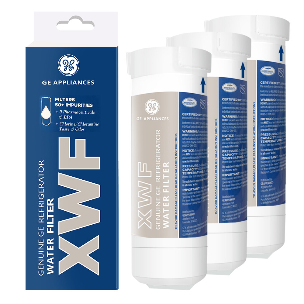 New 3 Pack GE XWF Replacement XWF Appliances Refrigerator Water Filter(NOT XWFE) gallery
