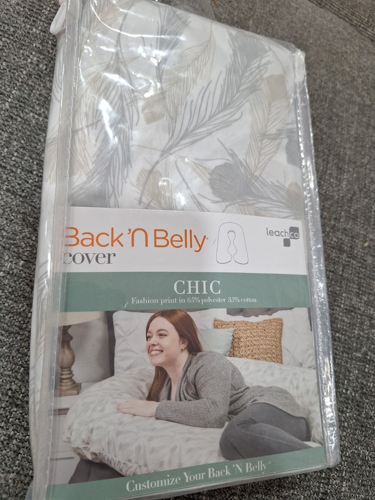 LEACH CO BACK AND BELLY COVER CHIC POLYESTER COTTON BLEND PREGNANCY PILLOW COVER
