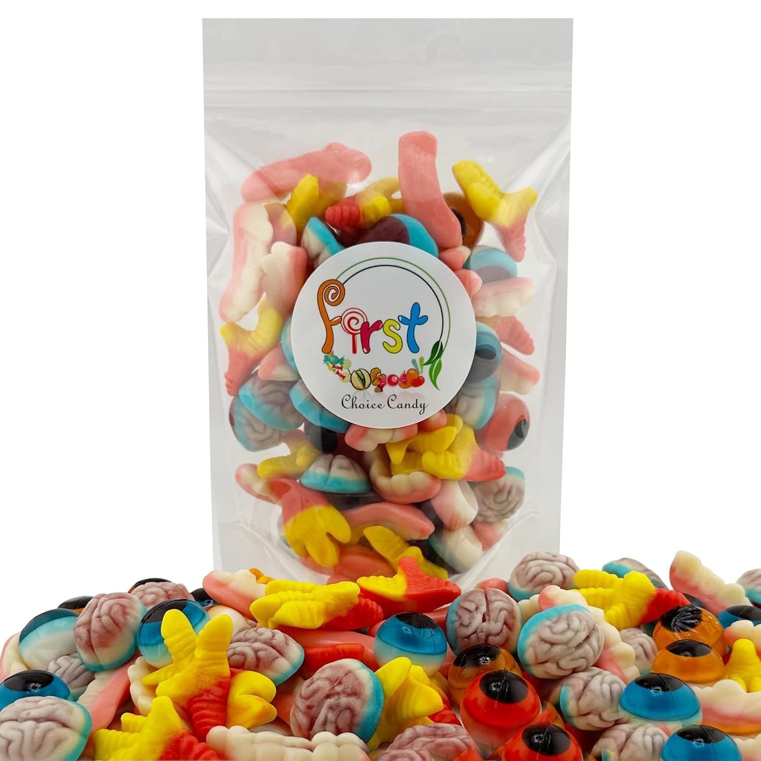 FirstChoiceCandy Halloween Gummy Candy Assorted Mix gallery