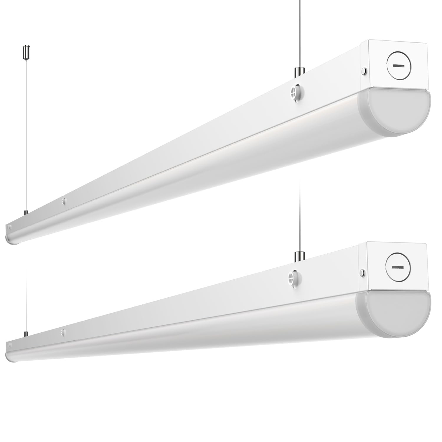 LED Linear Strip Light 8FT 80W Dimmable 4000K Commercial Shop HYPERLITE 1-10V gallery