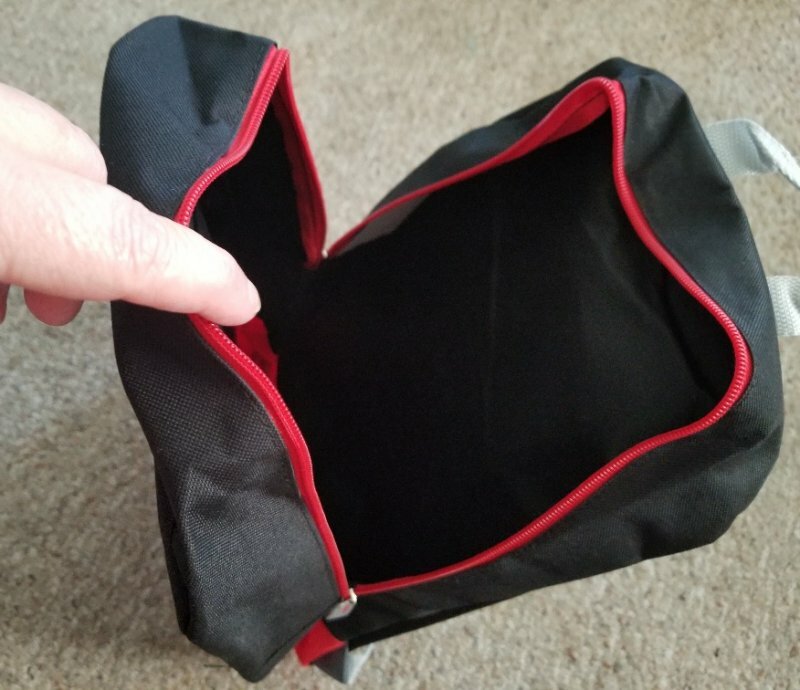 NWT Red and Black WEXFORD Basic Backpack Padded Straps 4
