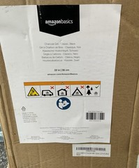 AmazonBasics 22 Inch Classic Charcoal Grill Black 27.10 Pounds, Is Brand New