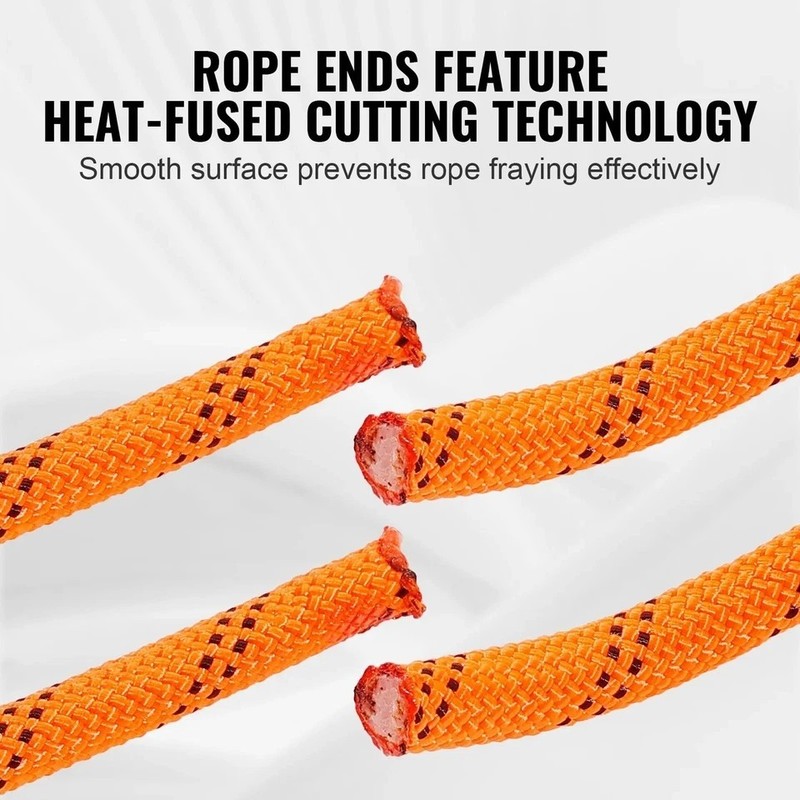 Double Braided Polyester Rope, 3/4 in x 220 ft, 24 Strands, 12700 LBS Breaking gallery