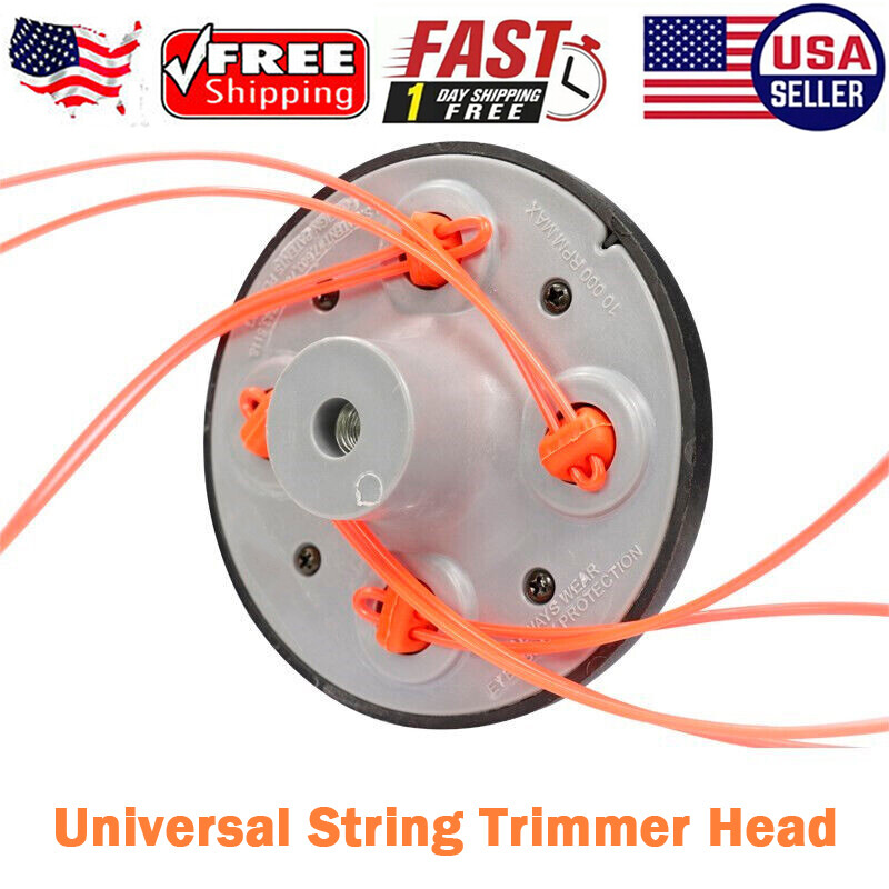 Universal String Trimmer Head Attachment Brush cutter Weed Eater Whipper gallery