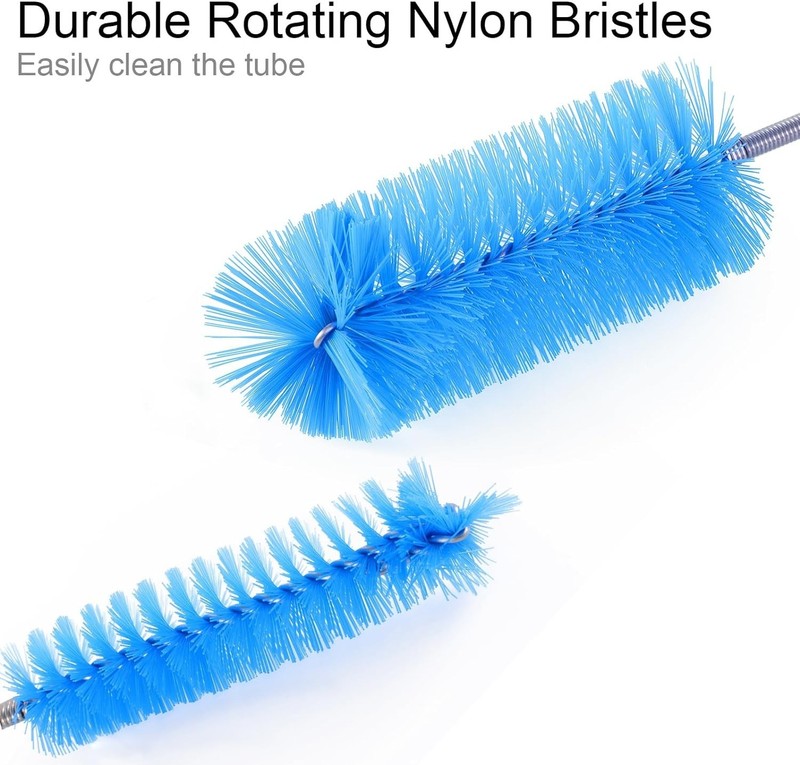 Flexible Long Drain Brush, Double Elastic Ended Nylon Cleaner Hose Tube Pipe ... gallery