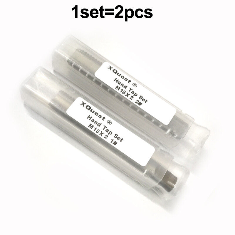 2pcs Right Hand Taps set 1# 2# Fine thread Plug tap M8M10M12M14M16M18M20M22M24 gallery