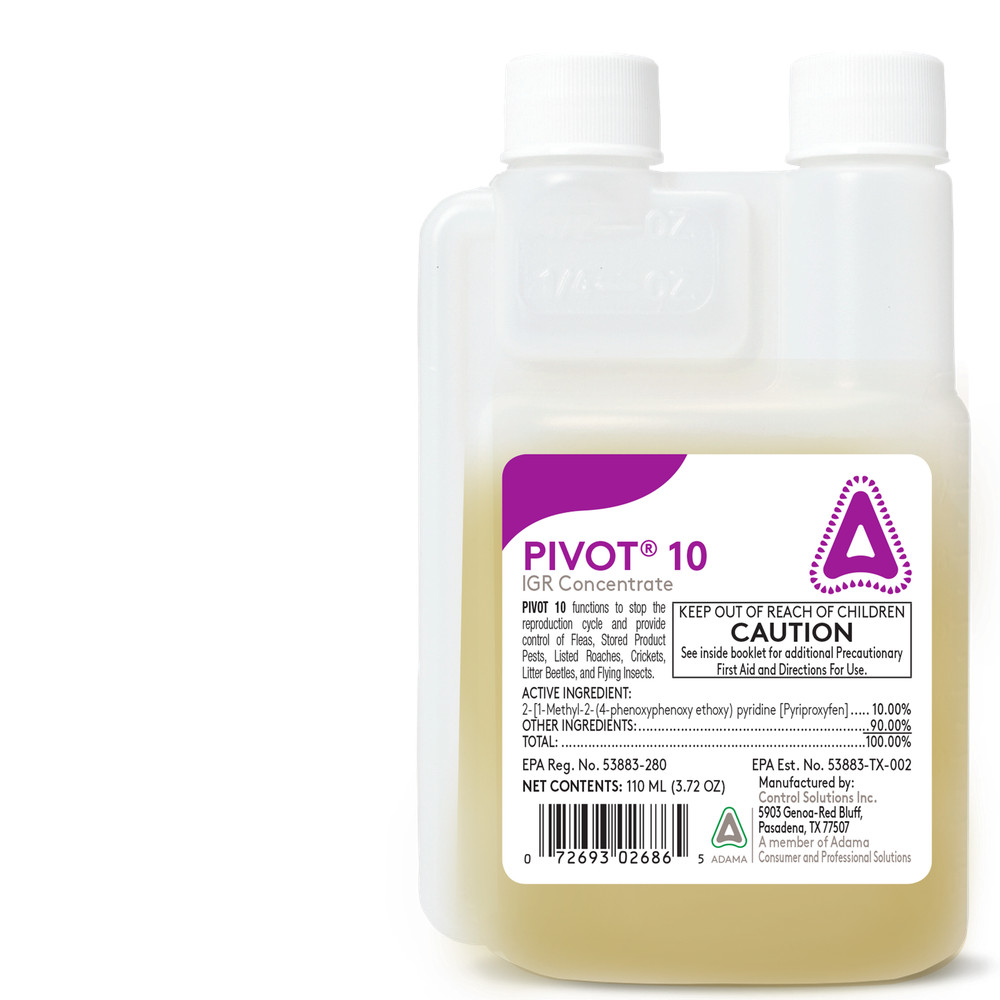 Control Solutions Pivot 10 IGR Insect Growth Regulator Concentrate 3.72oz 110ml