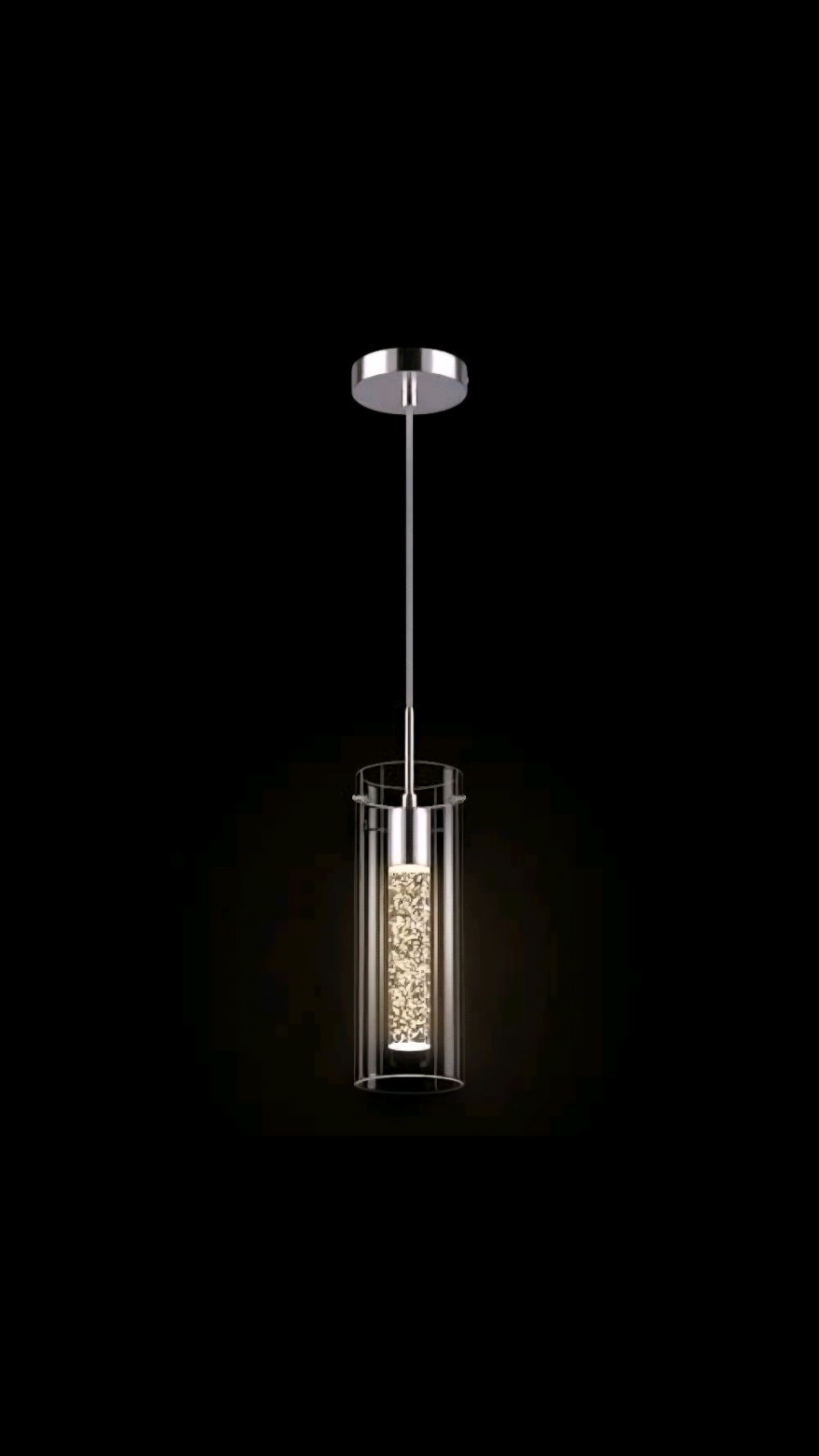 Artika Bubble Flow LED Pendant Light Metallic Height-Adjustable for Kitchen gallery