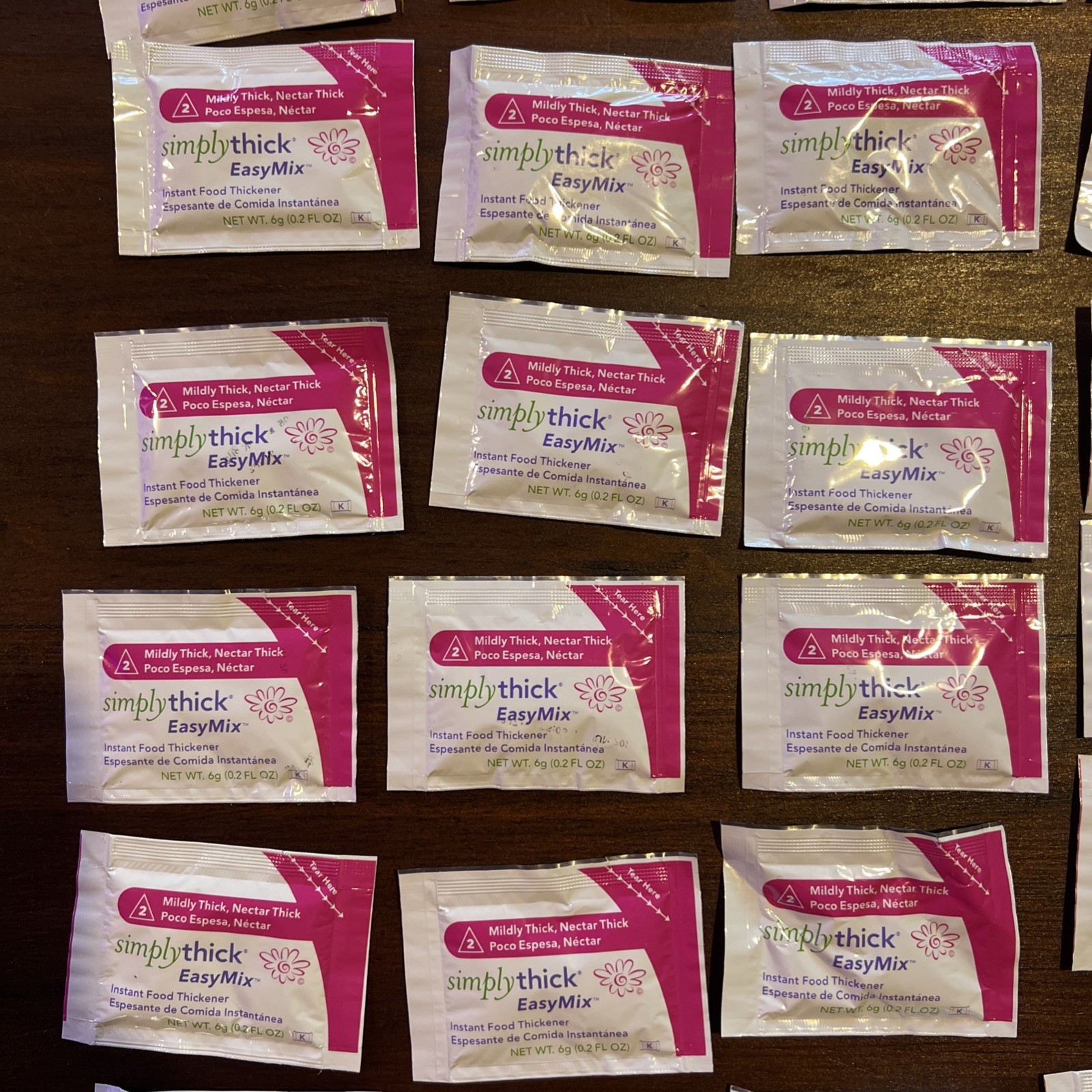 52 Count - SimplyThick EasyMix 2fl oz/ packet Food Thickener unflavored gallery